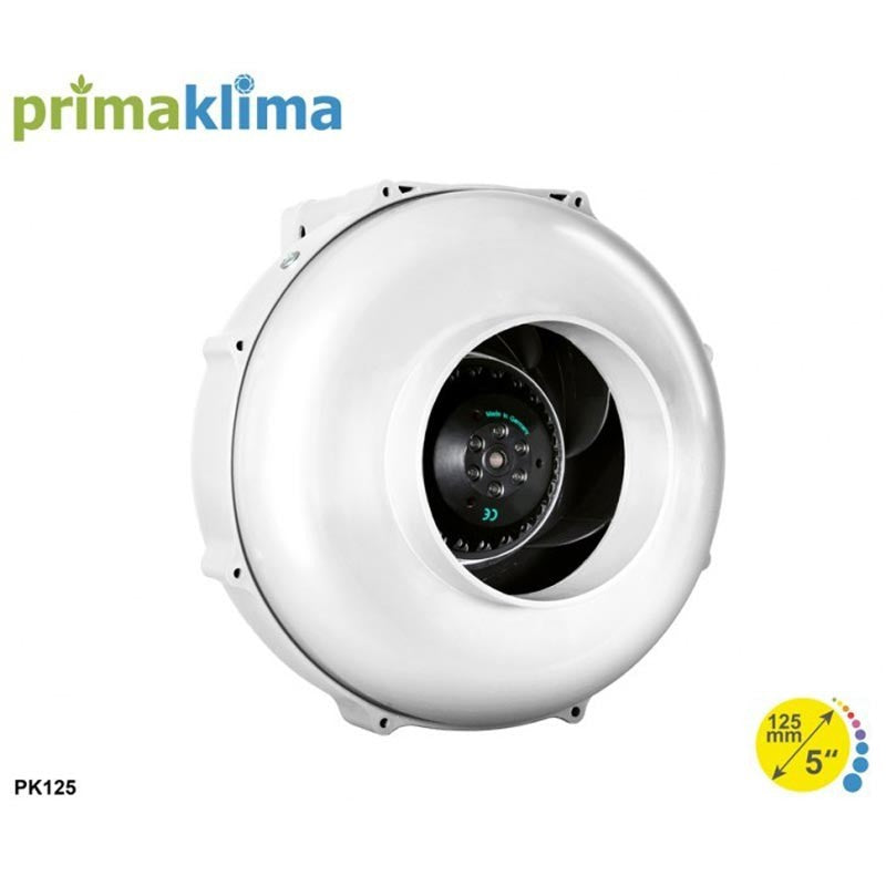 EXTRACTOR PK125 TC 400M3/H PRIMA KLIMA