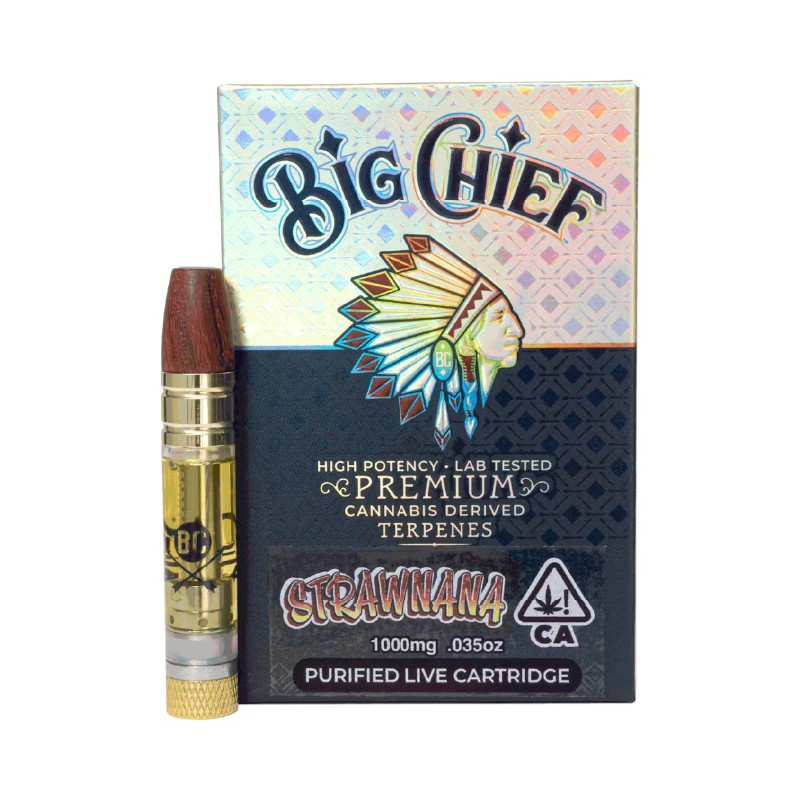 CARTRIDGE BIG CHIEF STRAWNANA 1UD