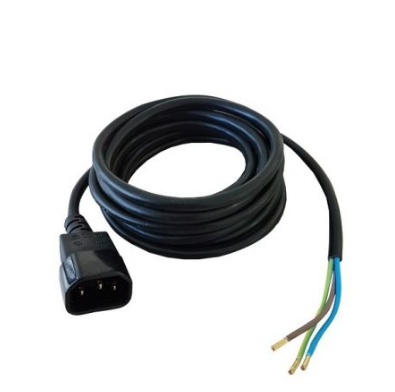 CABLE IEC MACHO PARA BALASTRO 3M