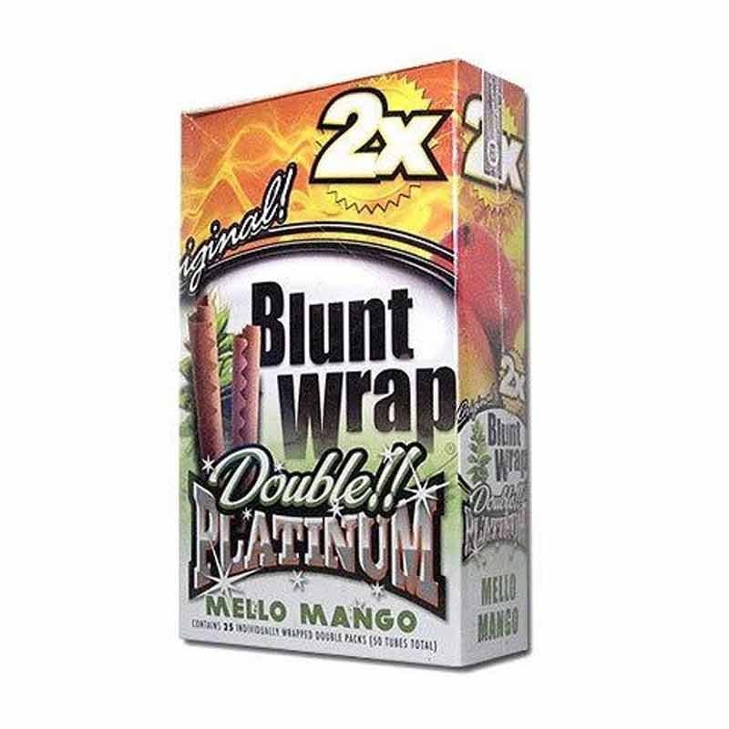 BLUNT WRAP PLATINUM MELLO MANGO 25UDS