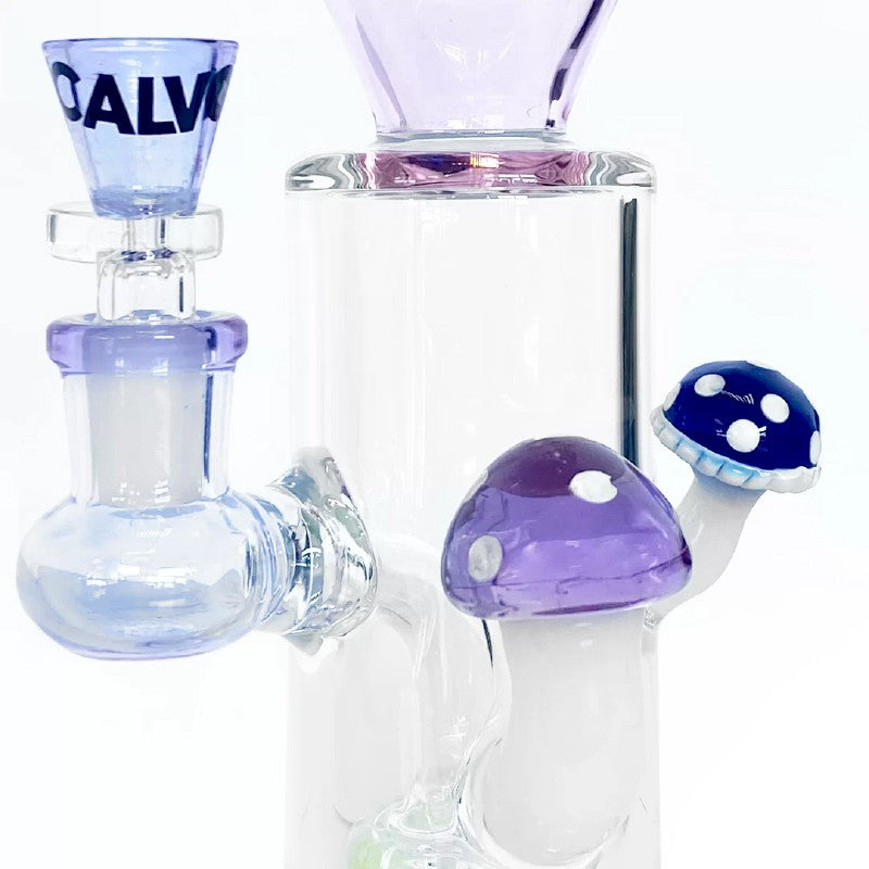 DOUBLE FUNGUS RIG PURPLE CALVO GLASS