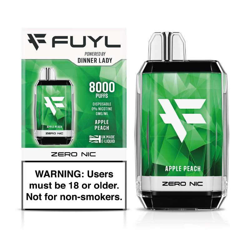 VAPE APPLE PEACH 8000 PUFFS FUYL