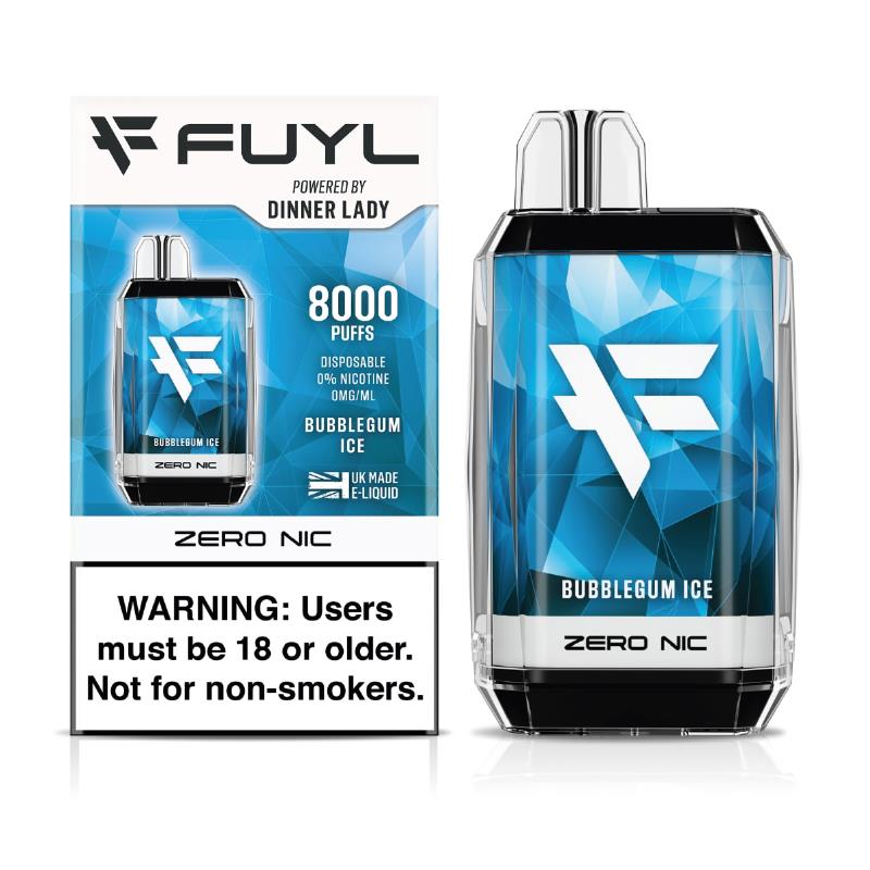 VAPE BUBBLEGUM ICE 8000 PUFFS FUYL