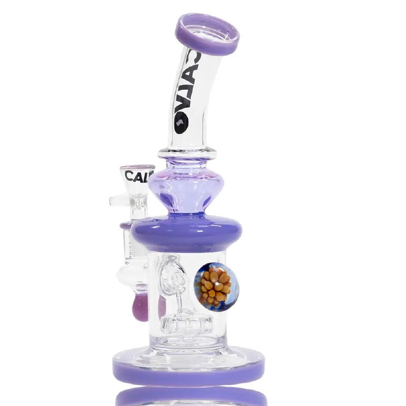IMPLOSSION DROP RIG PURPLE 23CM CALVO GLASS
