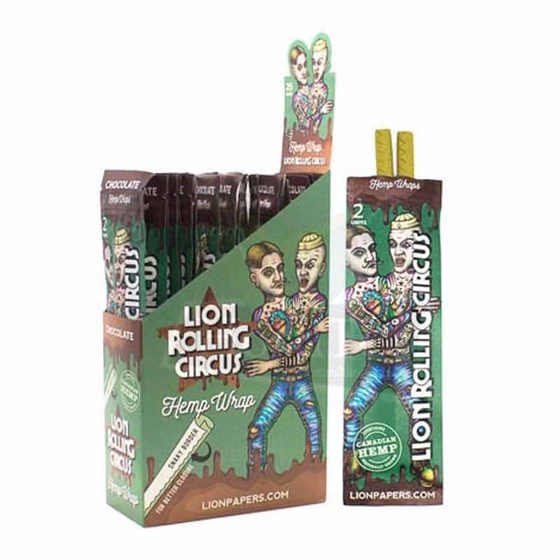 LRC HEMP WRAP CHOCOLATE 25UDS