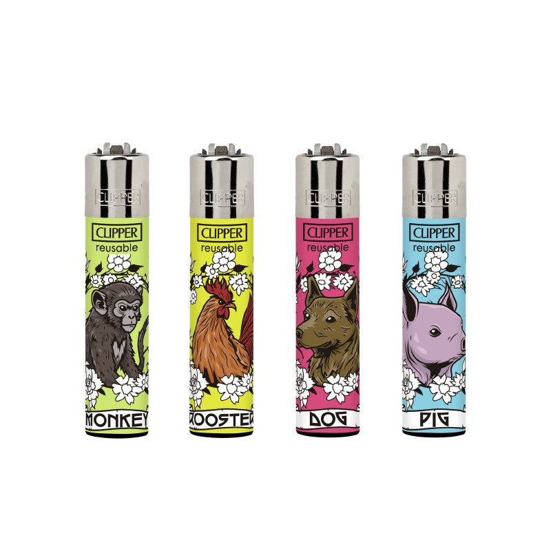 ENCENDEDORES CLIPPER CHINESE HOROSCOPE 3 24UDS