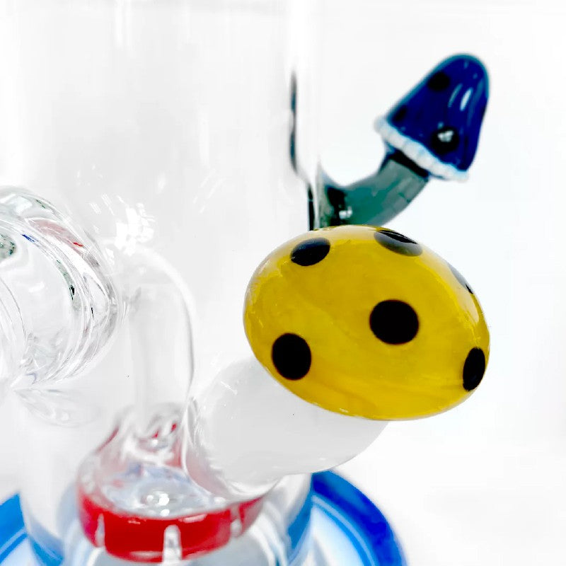 DOUBLE FUNGUS RIG BLUE CALVO GLASS