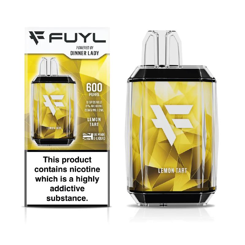 VAPE KIT LEMON TART 600 PUFFS FUYL