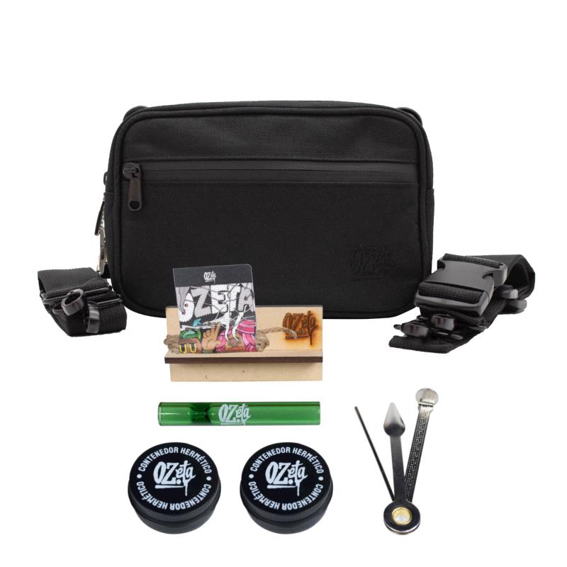 OZETA CHESTBAG 4X4 BLACK CON CLAVE