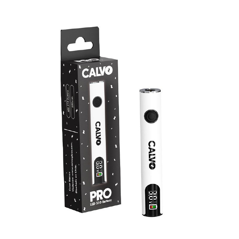 BATERIA 510 LED WHITE CALVO GLASS