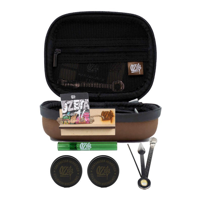 OZETA ESTUCHE MEDIANO BROWN