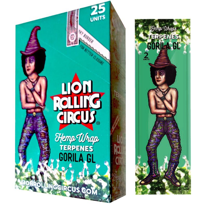 LRC HEMP WRAP TERPENES GORILA GL 25UDS