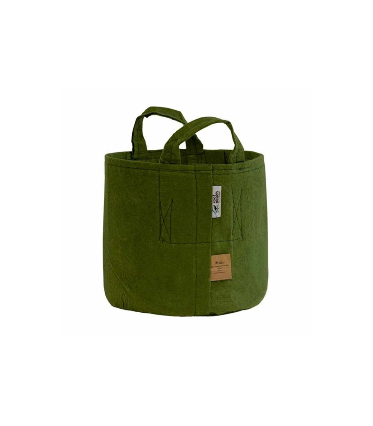 MACETA ROOT POUCH VERDE CON ASAS 16L