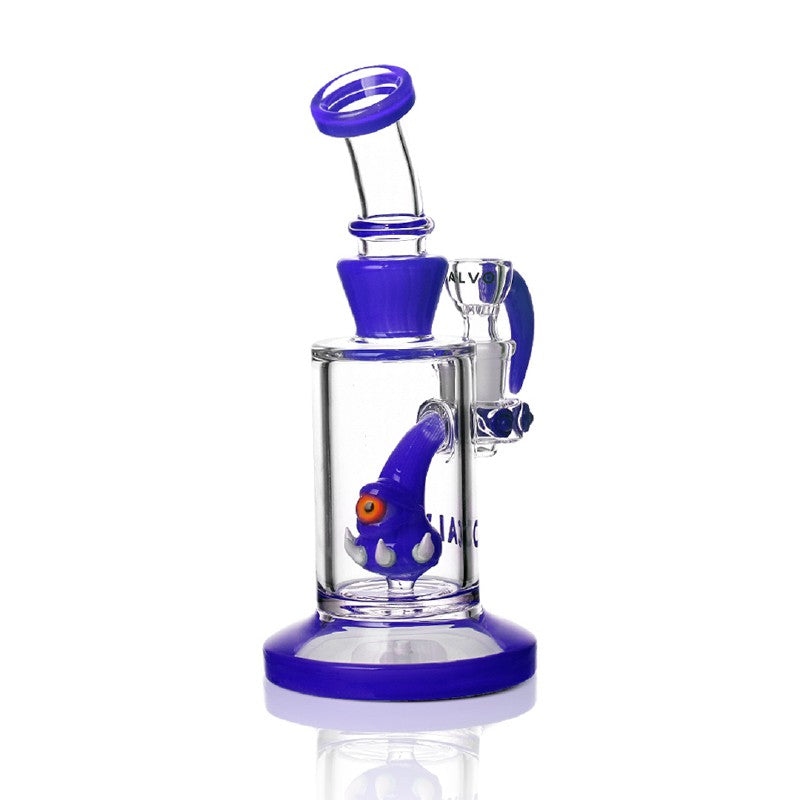 MONSTER RIG PURPLE BLUE 19CM CALVO GLASS