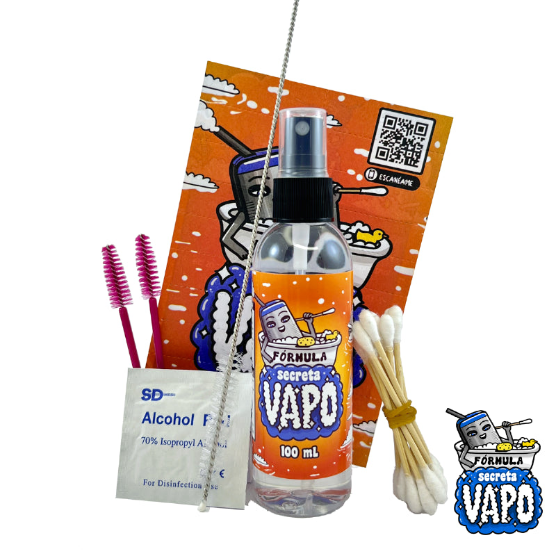 KIT DE LIMPIEZA VAPO FORMULA SECRETA