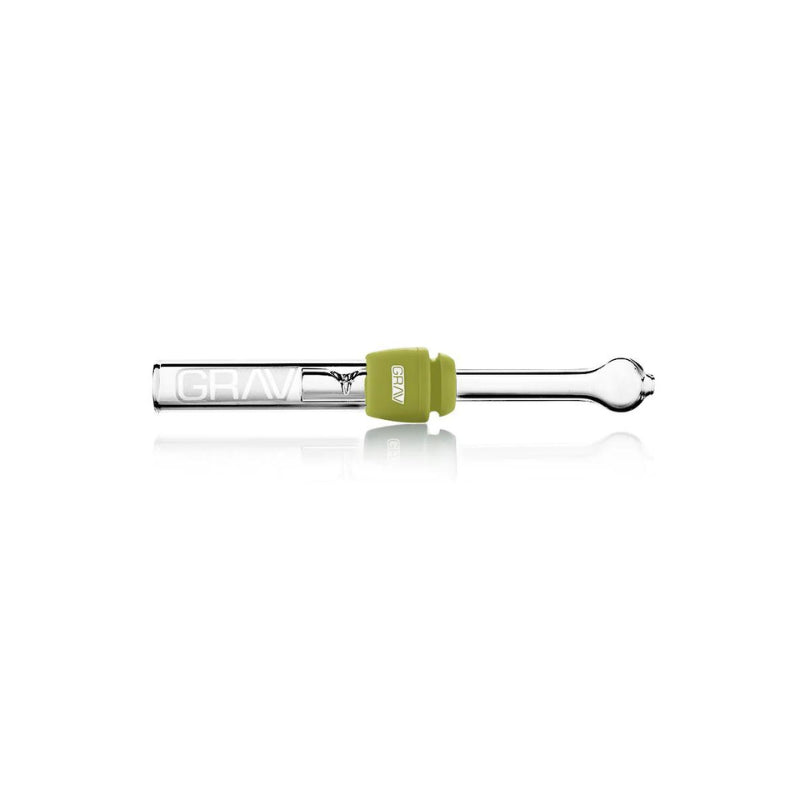 GLASS BLUNT SILIC GROMMET ASSORTED AVOC GREEN GRAV