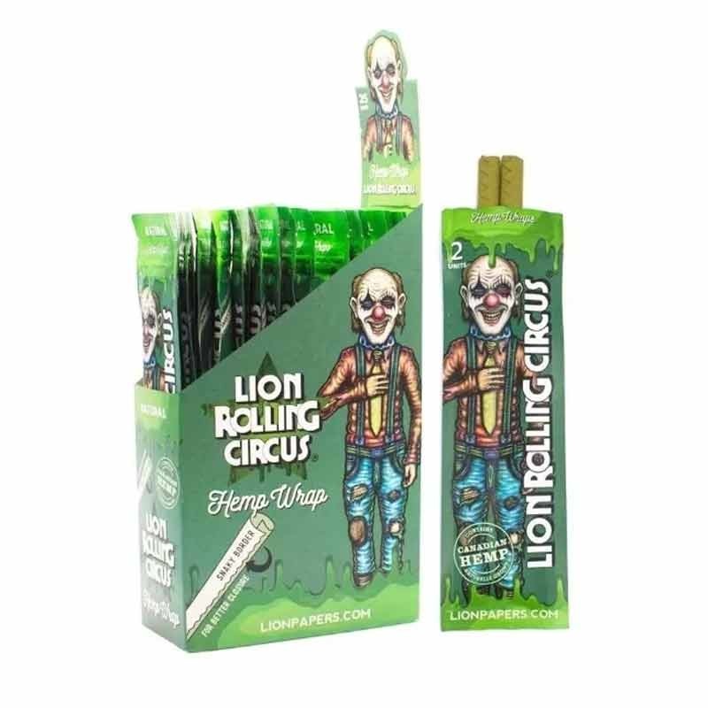 Lion Rolling Circus  HEMP WRAP NATURAL