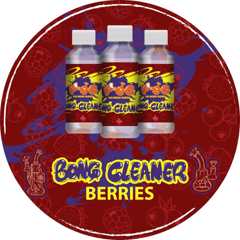 BONG CLEANER BERRIES 250ML PEC