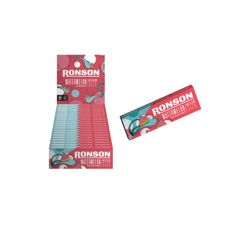 RONSON PAPEL WATERMELON 25UDS