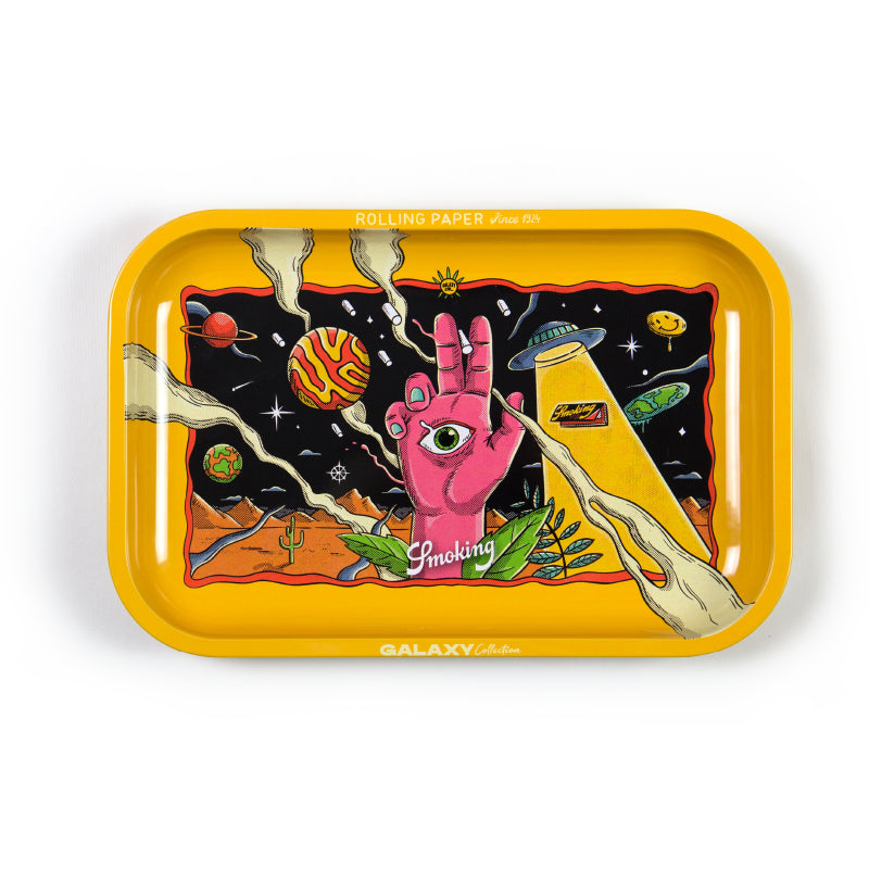 SMOKING ROLLING TRAY EARTH 5UDS