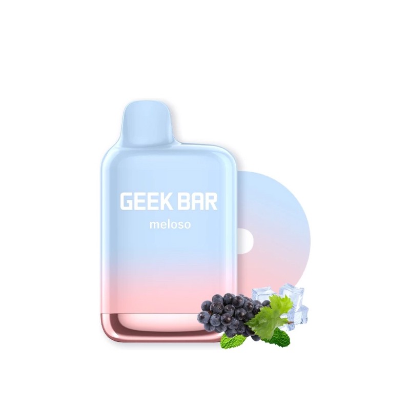 GEEK BAR MELOSO GRAPE ICE 9000 PUFFS