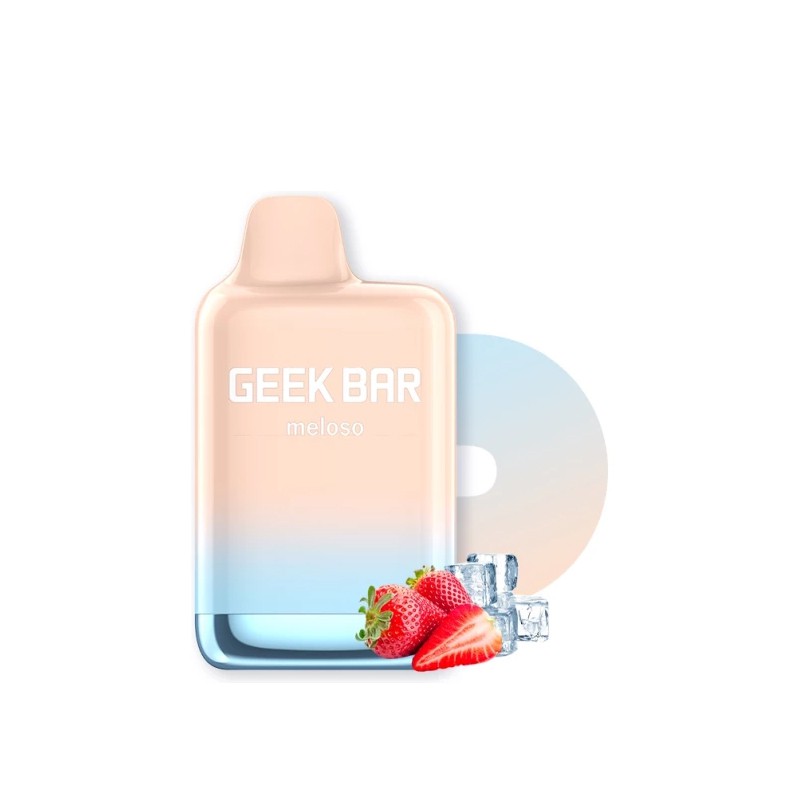 GEEK BAR MELOSO STRAWBERRY ICE 9000 PUFFS