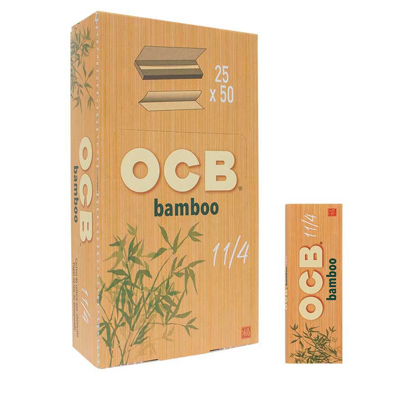 OCB PAPEL BAMBOO 1 1/4 25UDS