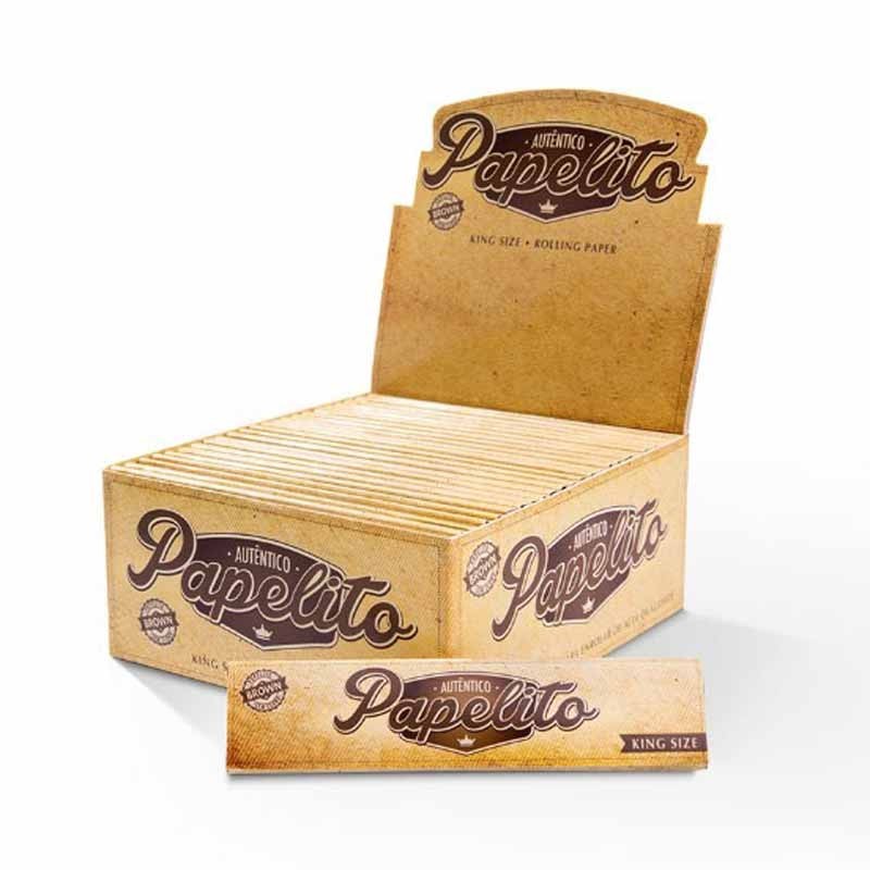 PAPELITO PAPEL MINI SIZE BROWN 1 1/4 25UDS