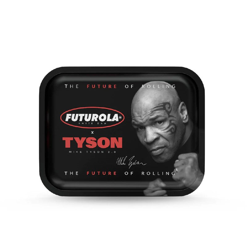 BANDEJA METAL ROLLING TRAY MEDIUM TYSON X FUTUROLA