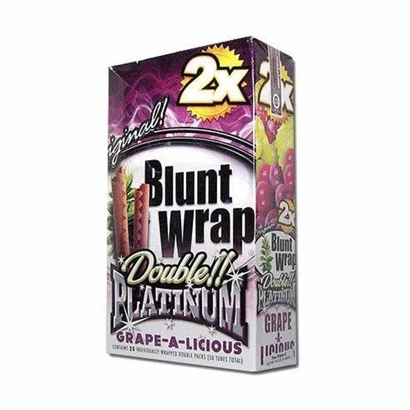 BLUNT WRAP PLATINUM PEACH PASSION 25UDS