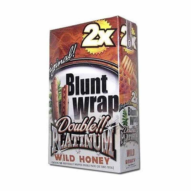 BLUNT WRAP PLATINUM WILD HONEY 25UDS