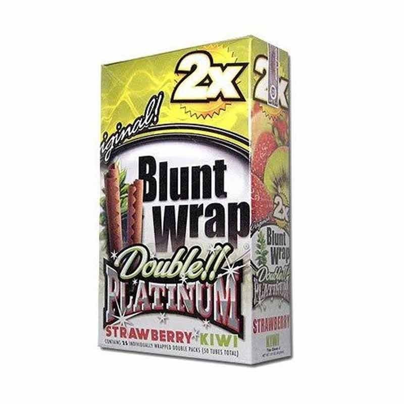 BLUNT WRAP PLATINUM WHITE GRAPE 25UDS